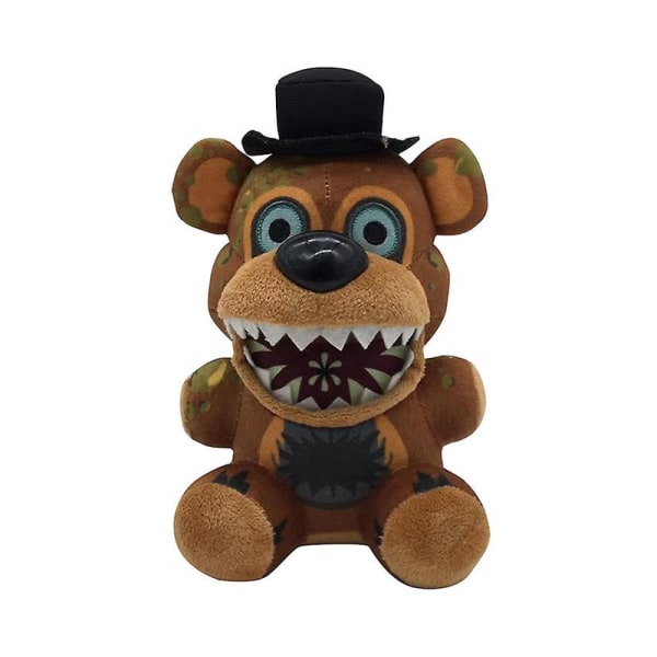 Fem nætter hos Freddy Fnaf søde plys legetøj spil dukke 18 cm Bonnie bjørn Foxy tegneserie udstoppede dukker Freddy legetøj til børn gaver[HhkK] fnaf 22