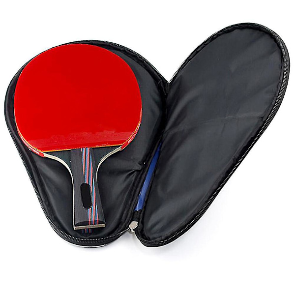 2023 Ny Professionel Bordtennis Ketsjer Etui med Oxford Betræk og Boldholder - Blå-dwdz[HK] Black