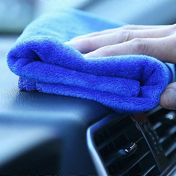 Uudelleenkäytettävä Mikrokuituinen Puhdistusliina Naarmuttamaton Autojen Kiillotusliina[HK] 1 PCS