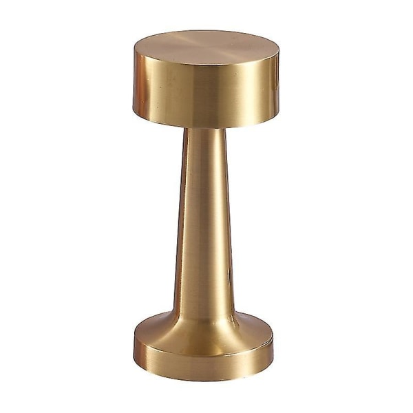 Retro Bar Bordlampe Led Tabl Lys Berøringsaktivert Oppladbar Trådløs Spisebordlampe For Restaurant Hot[HkkK] A-Copper