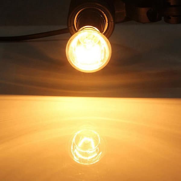 30W E14 R39 Spotlightlampe med klar reflektor til E27 fatning [HK]