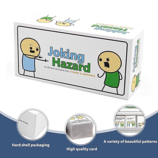 Kortspel (för vuxna Joking Hazard, flerfärgad)[HK] Adults Joking Hazard