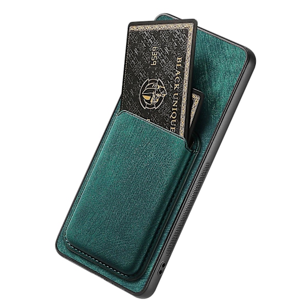 Magneettikorttitasku puhelinkotelo OnePlus 12 5G:lle [HK] Green