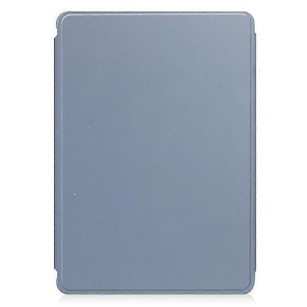 För Samsung Galaxy Tab A9+ 360° Roterande Transparent Smart Läderfodral med Tangentbord [HK] Lavender