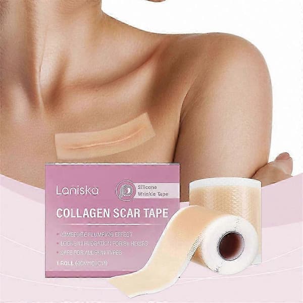 Silikontejp för ärr för ansiktsrynkor och ärr [HK] 1pcs