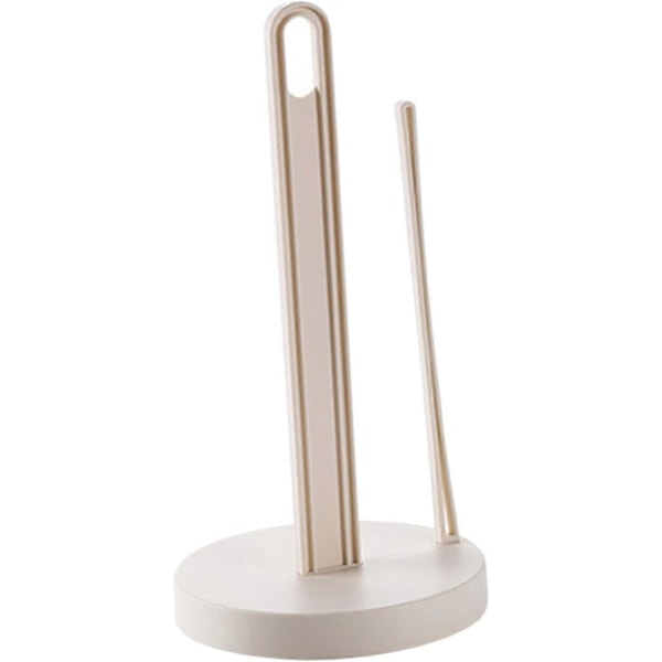 Kreativ Rullepapirholder, Bordplade Køkken Opbevaringshylde til Køkken Indendørs Restaurant Toilet, Beige[HK]