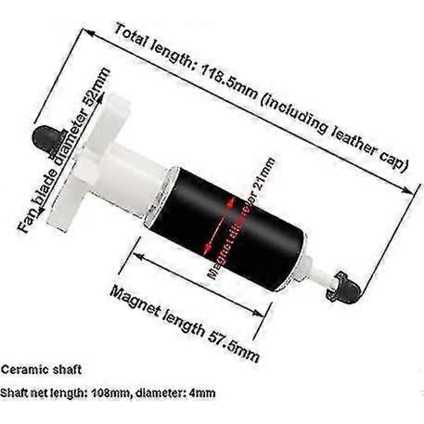 Starlight-lay Z Spa Varmvattenbad Pump Impeller/Rotor E02 Fix ,(69mm)[HK] style 3