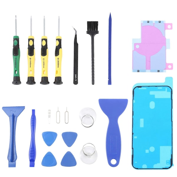 21 i 1 Lim + Reparasjonsverktøysett For iPhone 12 Pro Max For iPhone 12 Pro Max[HK] MultiColor