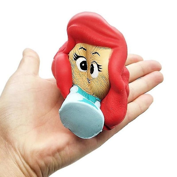 Stitch Jumbo Prinsesse Squishy Enhjørning Sne Dukke Legetøj Stress Relief Sjov[HK]