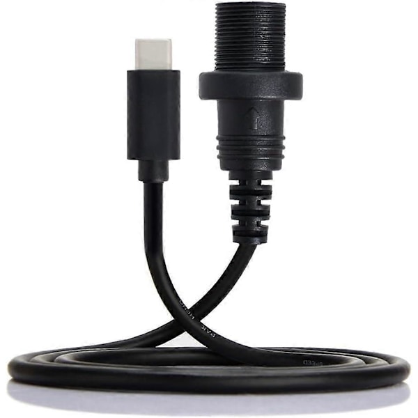 Vattentät USB C-kabel, USB 3.1 Typ C Hane till Hona, Dataförlängningskabel[HK]