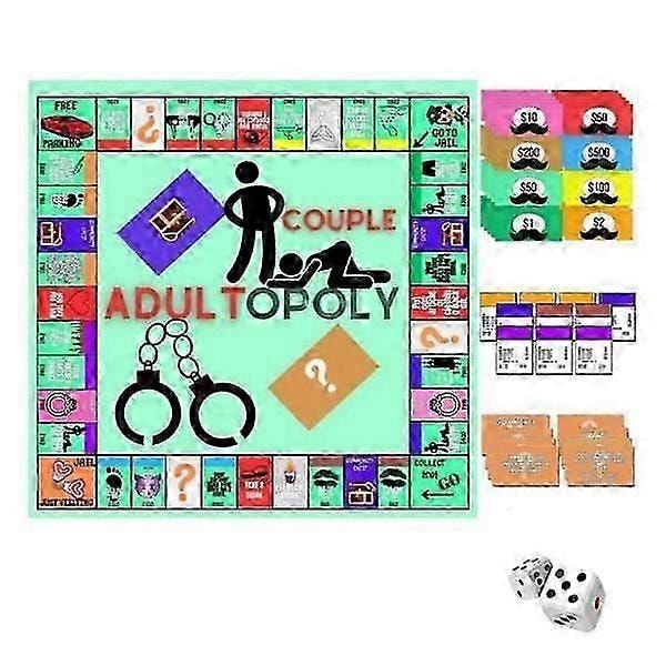 Sjakkbrett Par Monopoly[HK]