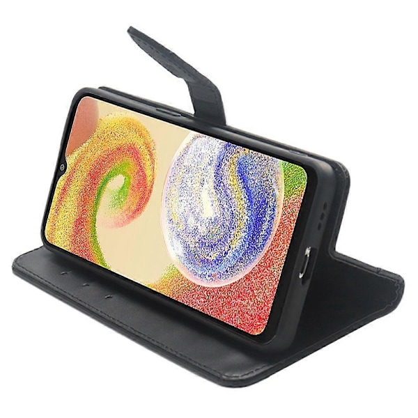 IDEWEI Beskyttelsesetui i PU-læder med kortslot til Samsung Galaxy A35 5G [HK] Style C Multicolor