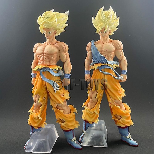 28cm- 43cm Dragon Ball Z Son Goku Namek Figur Super Saiyan Goku Statue Pvc Actionfigurer Samleobjekter Model Legetøj Gaver[HK] 28cm A no box