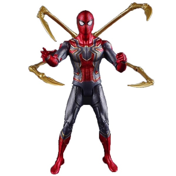 Marvel Figur Avengers Skulptur Spider-man med fyra klor prydnad leksak[HK]