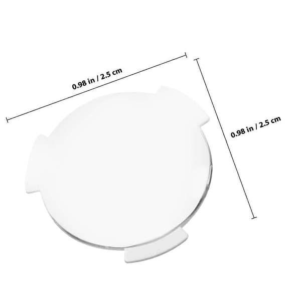 20 stk. VR-brillelinser til lysblokering i transparent PC-plastik [HK]