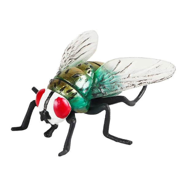 Simulerade flugor leksakssamling miniatyr flugmodell för flickor och barn