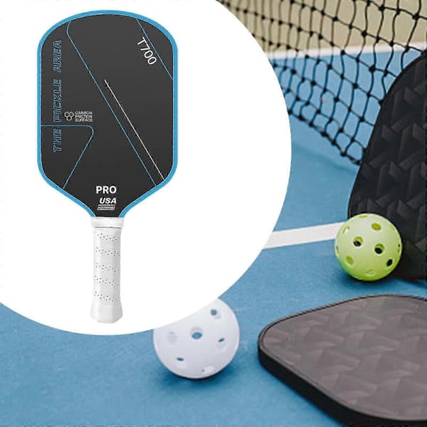 Pickleball Paddle Kolfiber Pickleball Racket Ergonomisk PP Honeycomb Core[HK] Blue Edge