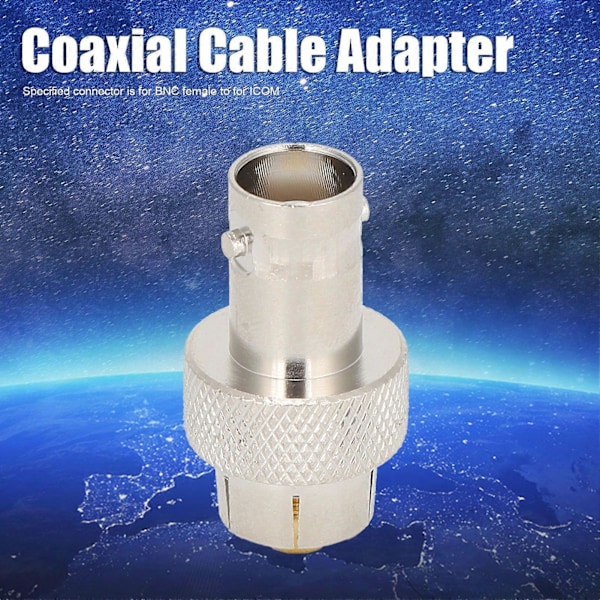 BNC Hun til for ICOM Adapter Bærbar Holdbar Koaksialkabel Konnektor til ICOM Radio AD?98FSC[HK]
