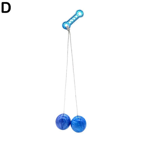 Plastik Lato Bold Pro-Clackers Bold Klik Klak Legetøj Dekompressions Legetøj Bold[HK] 4Cm Blue Onesize