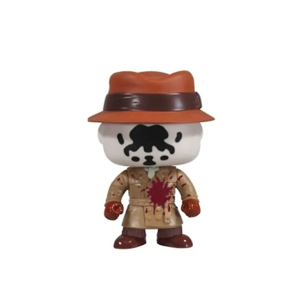 Watchmen Vinylfigur Leksaker #24 Rorschach Blodig Exklusiv Samling Actionfigur Modell Dekoration Dockleksaker[HK] with retail box