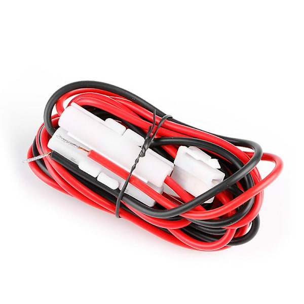 Radio til DC strømkabel til T-type til Kenwood Alinco Mobilradio Vertex[HK] Black