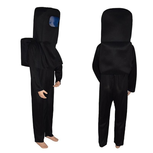 Anime Cosplay Fødselsdagsfest Spil Rum Dræb Bodysuit Halloween Among Us Drenge Jumpsuit Kostume Karneval Kostumer Til Børn[HK] Green M(7-9T) Among Us