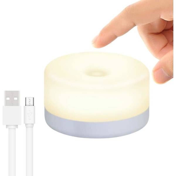 Rechargeable Baby Night Light - Portable Touch Lamp - Dimmable Bedside Lamp For Nursing[hk]