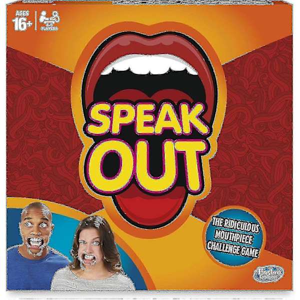 Speakoutgame Roligt Knepigt Tandställningsleksak Talat Språk Utmaningsspel Speak Out Tandställning Knepiga Spelrekvisita[HK]