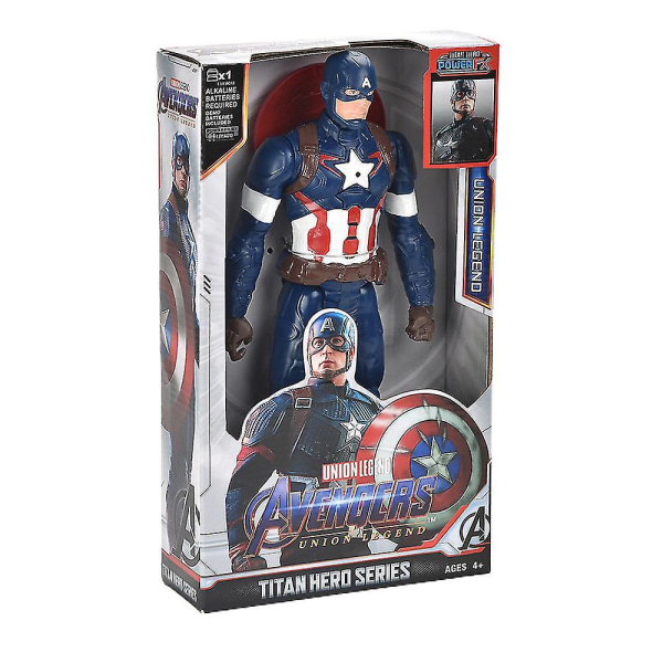 Avengers Series 12 tuuman toimintafiguuri Supersankari malli nukke lelu poika tytöille lasten lahjat[HK] Captain America