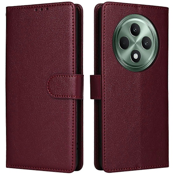 Plånboksfodral för Oppo F27 5G/Reno12 F 4G/Reno12 F 5G/Reno12 FS PU Läderfodral[HK] Style C Multicolor