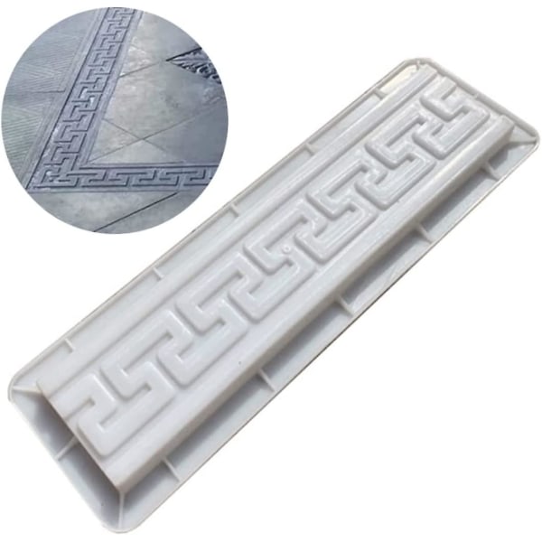 HKK  Paving Concrete Molds Plastic Brick Garden Track Making Diy Molds