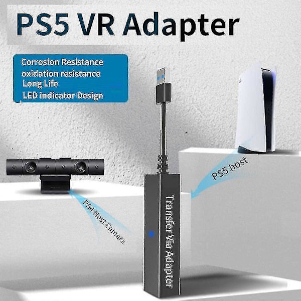 Ps5 Vr -sovitinkaapeli Mini Camera -sovitinliitin 5 Ps5 Ps4 Vr -sovitinliittimelle Lisävaruste[HK]