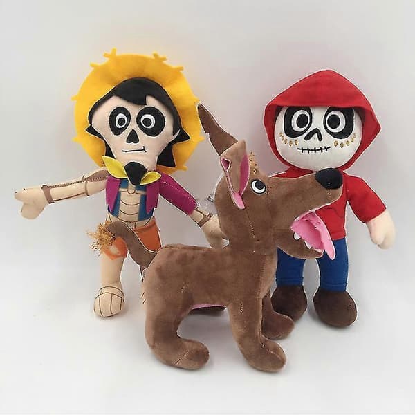 Tecknad Anime Coco Plyschleksak Hector Rivera Fylld Figur Docka för Barnpresent [HK]