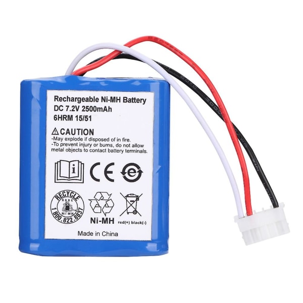 iRobot Roomba Braava 380 380T Ni-MH Batteri 7.2V 2500mAh - Hög Kvalitet[HhhK]