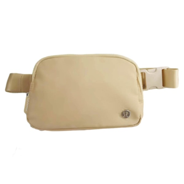 Kvinnors Crossbody-väska Fanny Pack Fashion Midjeväska Lululemon Everywhere Bälte Väska-I lager[HK] Khaki