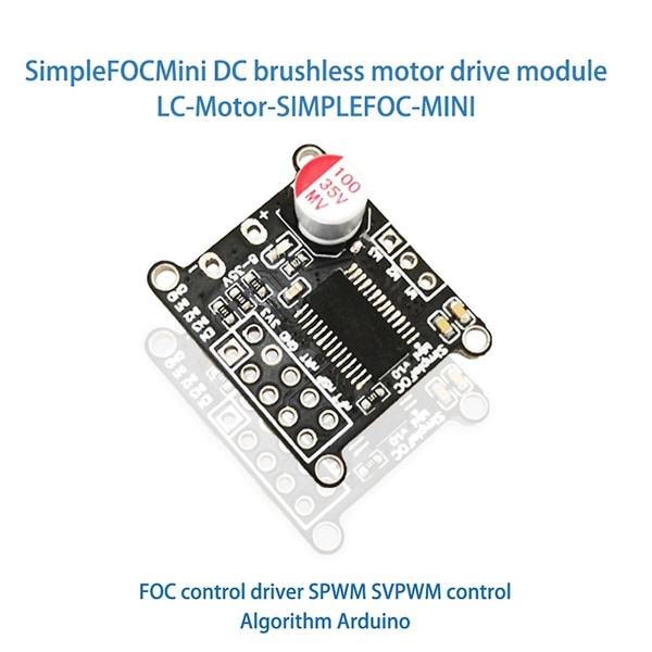 Simplefocmini Brushless DC Motor Driver Board Foc Control Driver Svpwm Control Algoritm Driver Boa([HK])