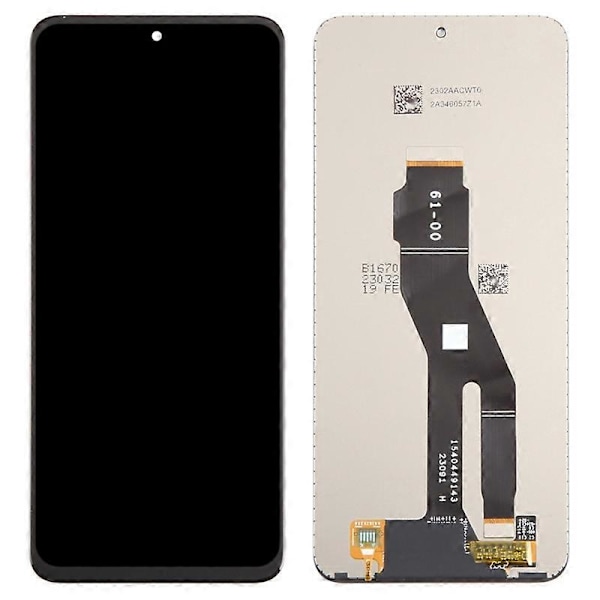 Til Honor 90 Lite 5G CRT-NX1 Grade B LCD Skærm og Digitizer Samling Reservedel [HK]