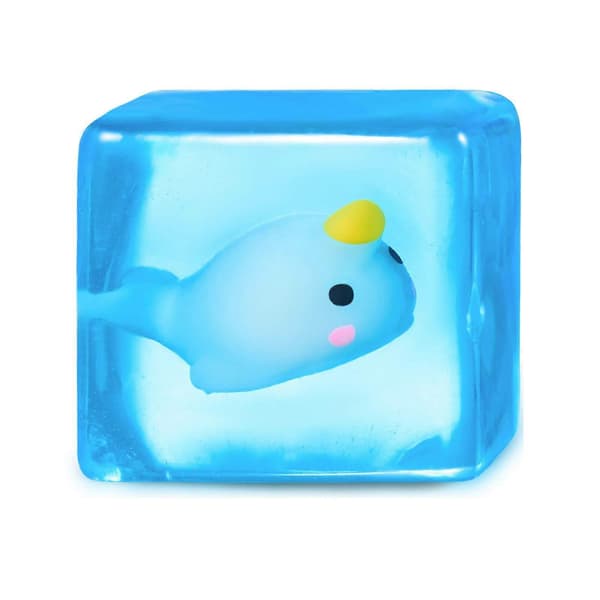Glød i mørket Squishy Stressaflastende Fidget Cube til angst, fokus, autisme og ADHD[HK]