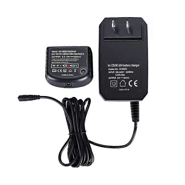 A12 Ni-cd Ni-mh Batterioplader Til Black Decker 9.6v-18v Erstatning A12-xj A12ex A1712 Hurtig Opladning Elektrisk Værktøj[HK] Eu plug