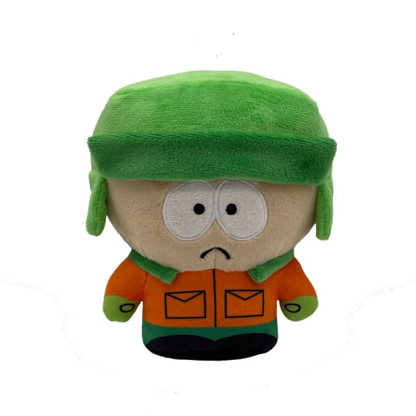 Hettselgende amerikanske bandet South Park South Park plysjleketøy Shazai Paradise dukke[HK] Kyle 18cm