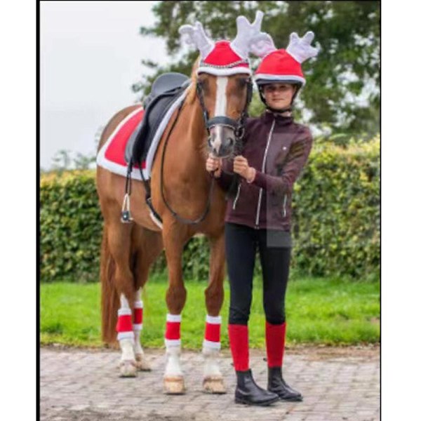 Juleheste Leggings Vintervarme Hesteleggings [HK]