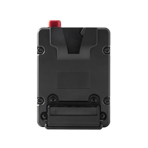 Strømadapter Monteringsplade til Mini Nano V/V Mount Batteri til NP-F NP-F960 NP-F970, D-Tap til Kamera/[HK] Black