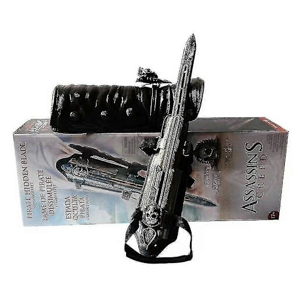 Assassin's Creed 4 Pirat Dold Klinga Pil Med Låda - YX[HK]