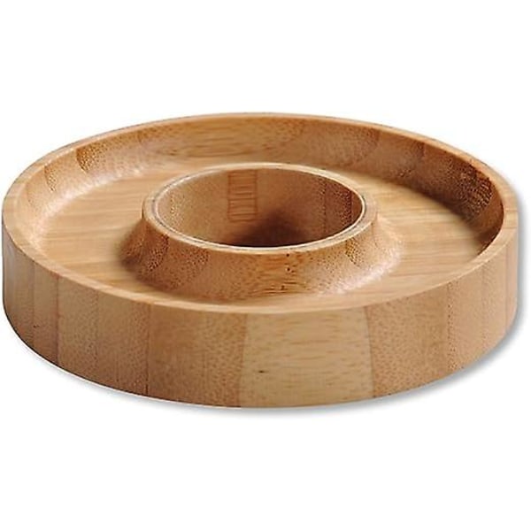 4 st äggkoppar - Material: Bambu - Diameter: 10 cm - Höjd: 3 cm - Färg: Brun ([HK])