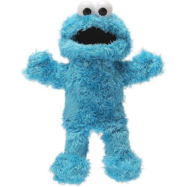 Pehmeä Muppet Sesame Street Cookie Monster -nukke, Sininen Hirviö [HK]