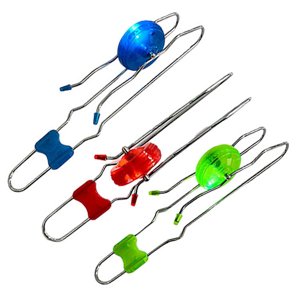 1/3 st Retro Gyrohjul Leksak Stresslindring Lysande Skena Snurra LED Magnetisk Bana Snurrtopp [HK] Multicolor