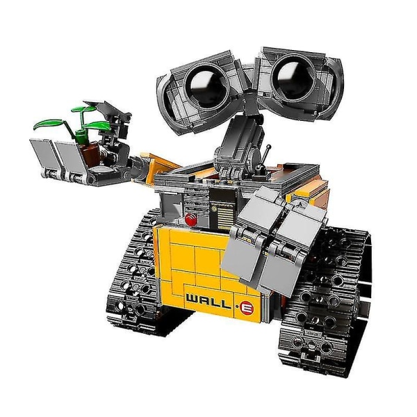 Wall E Robot Højteknologisk gør-det-selv byggeklods Kreativ elektrisk dukkemodel, kompatibel med pædagogisk legetøj til børn[HK]