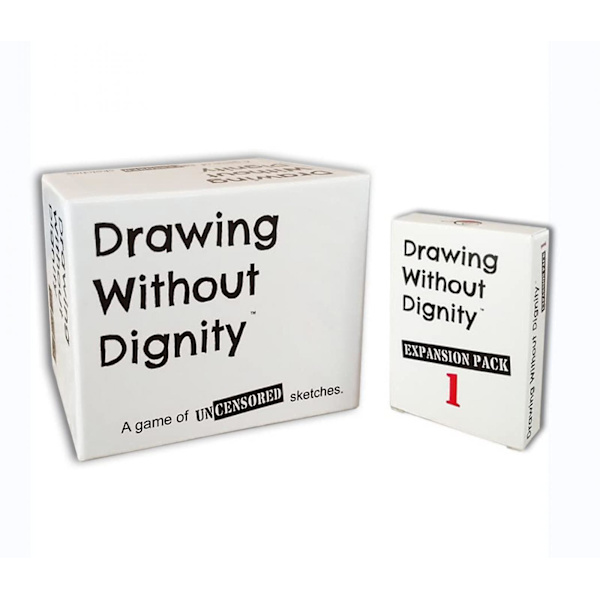 Drawing Without Dignity - Vääristyneen hauska aikuisten juhlapelin piirustuspelistä [HK] Expansion Pack 1