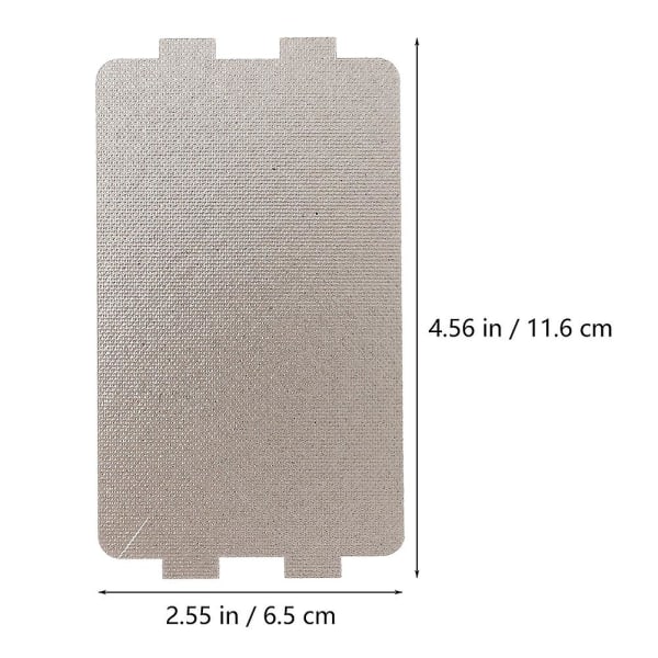 6 kpl mikroaaltouunin levyn suojus mikroaaltouunin osat uunin aaltojohtimen suojus mikroaaltouunin rapealevyt [HkkK] 11.6X6.5CM