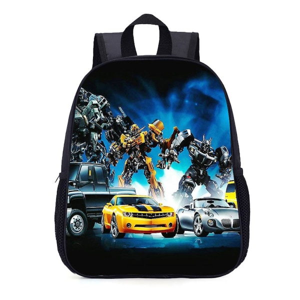 Ryggsäck Skola Transformation Bil Robot Seriefigur Bumblebee Optimus Prime Megatron Decepticons Skolväska Tillbehör Hög Kvalitet[HK] style 11